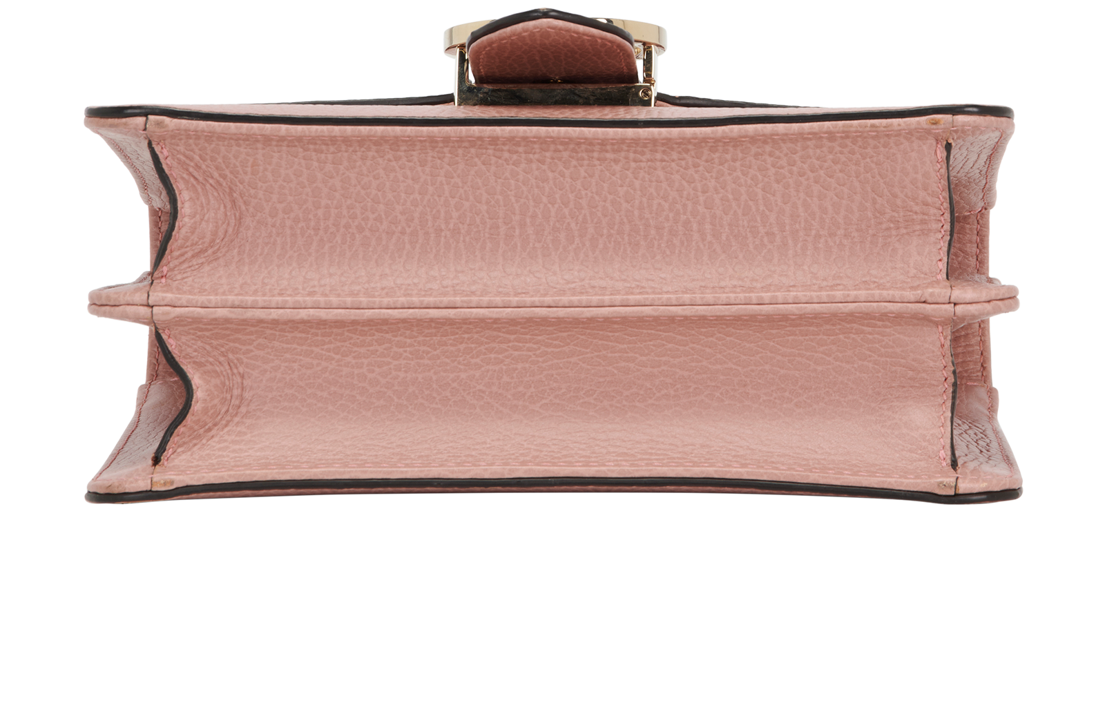 Interlocking GG Shoulder, &pound;550, Handbags, Pink, Leather, Top view